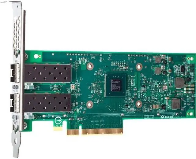 Alt view image 2 of 5 - Lenovo ThinkSystem QLogic QL41262 PCIe 25Gb 2-Port SFP28 Ethernet Adapter