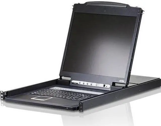Alt view image 6 of 15 - ATEN CL1308N 8-Port 19" LCD Integrated USB/PS2 Combo KVM