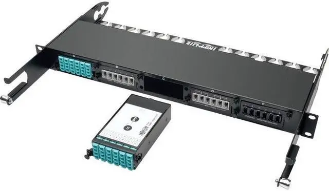 Alt view image 4 of 8 - 24-FIBER PATCH PANEL MTP/MPO TO X12 LC 10GB BREAKOUT CASSETTE