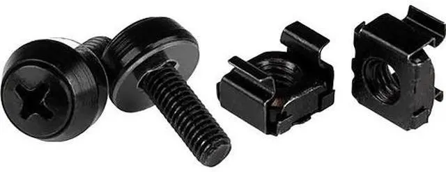 Main image of STARTECH.COM CABSCREWM5B 50Pkg M5 x 12mm Scrw Cage Nuts