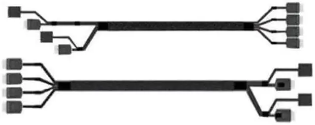 Alt view image 8 of 11 - Intel Cable A2U8PSWCXCXK2 2U 8Port Oculink Switch Card 8x NVMe Drives Cable Kit (A2U8PSWCXCXK2)