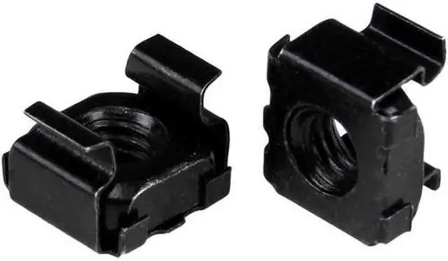 Alt view image 2 of 10 - 100 Pkg M5 Cage Nuts