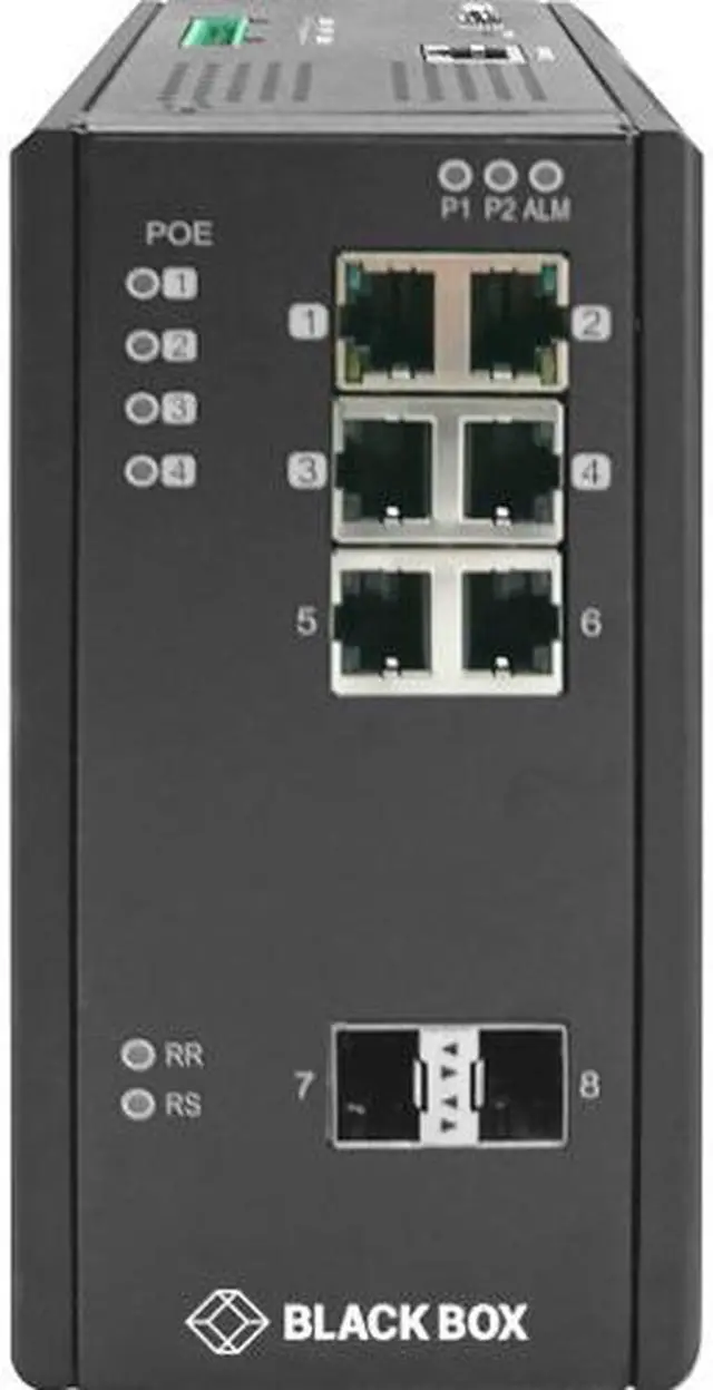 Main image of GIGABIT ETHERNET (1000-MBPS) EXTREME TEMPERATURE MANAGED POE+ SWITCH - (4) 10/10