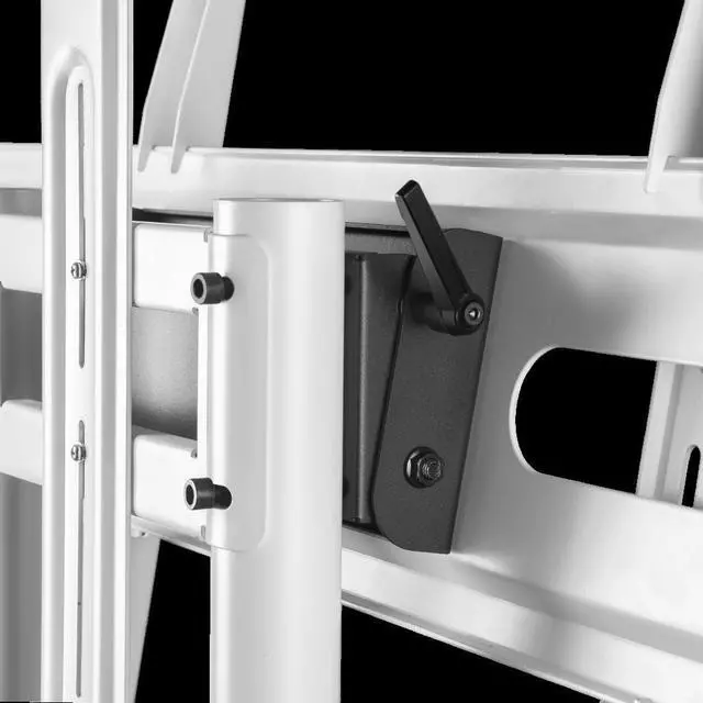 Alt view image 3 of 5 - ONKRON Tilting Adapter Panel for Mobile TV Stand Rolling TV Carts up to 10 Degrees ATL1551 Black