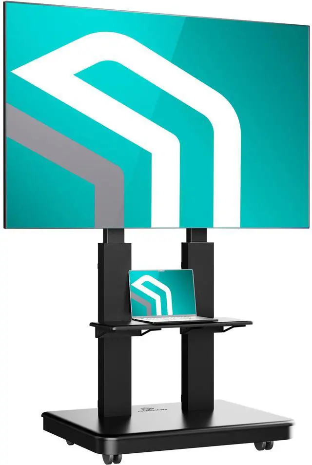 Main image of ONKRON Motorized TV Stand on Wheels for 50-120 Inch Screen, max Load 276 lbs