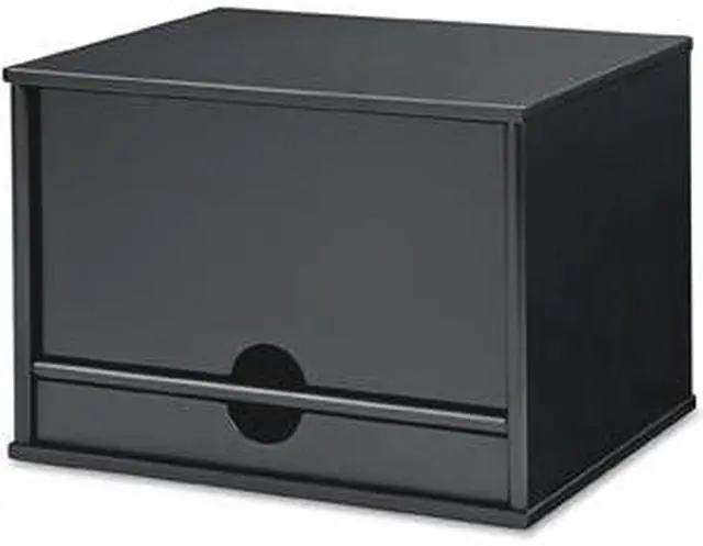 Alt view image 5 of 20 - Victor Wood Desktop Organizer, Midnight Black Collection - by Victor Technology