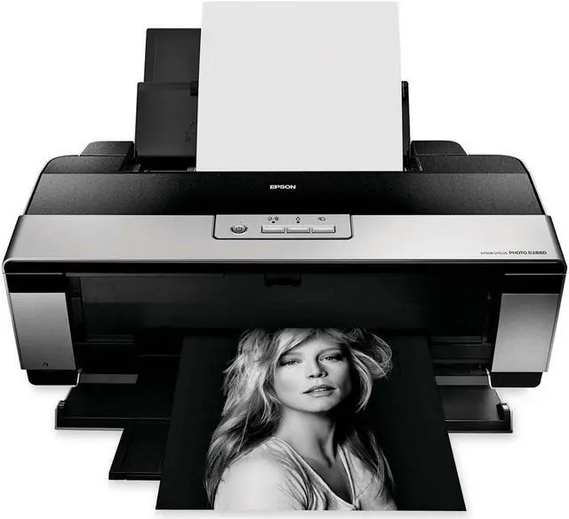 Alt view image 11 of 13 - EPSON Stylus Photo R2880 5760 x 1440 dpi Color Print Quality USB InkJet Photo Color Printer