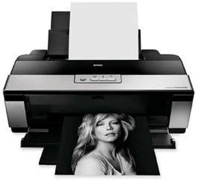 Alt view image 12 of 13 - EPSON Stylus Photo R2880 5760 x 1440 dpi Color Print Quality USB InkJet Photo Color Printer