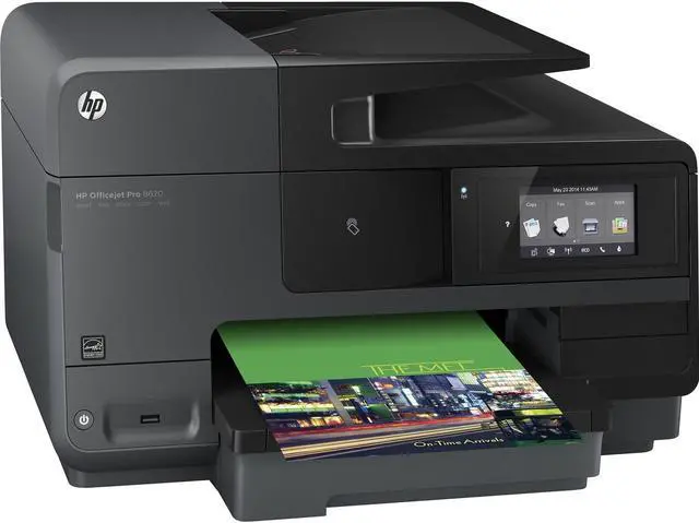 Alt view image 5 of 6 - HP Officejet Pro 8600 8620 Inkjet Multifunction Printer - Color - Plain Paper Print - Desktop