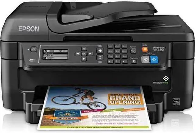 Alt view image 5 of 18 - EPSON WorkForce WF-2650 USB All-in-One Printer