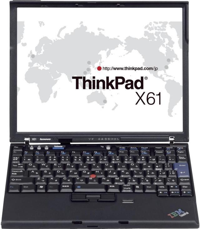 ThinkPad Laptop X Series Intel Core 2 Duo T8100 (2.10GHz) 1GB