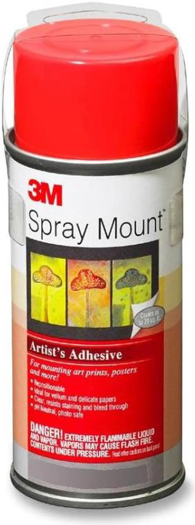 Alt view image 3 of 5 - 3M 273881 Spray Mount Artists Adhesive-4 Ounces