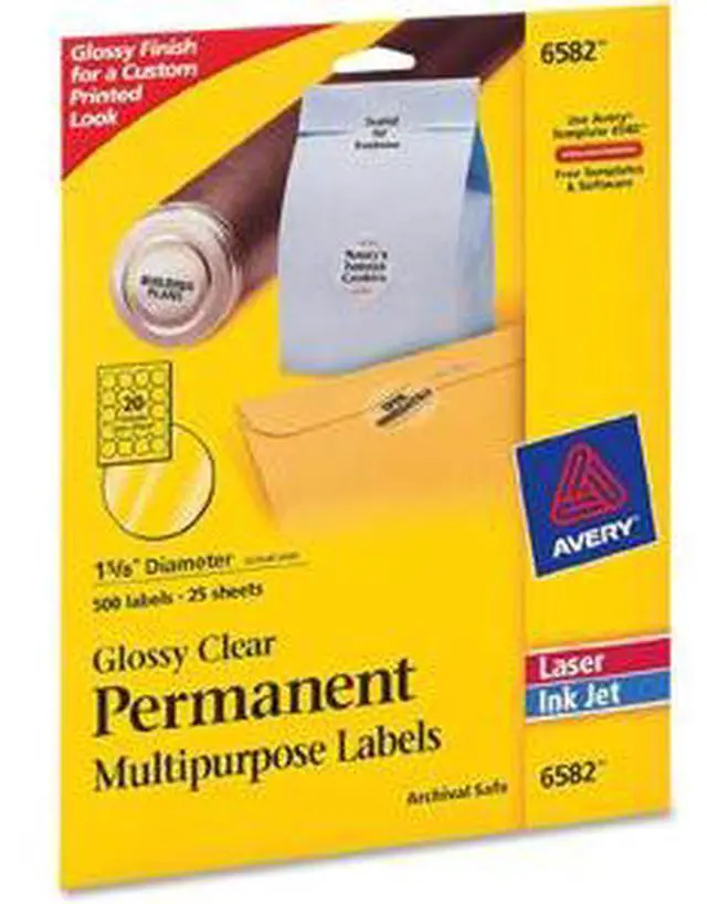 Alt view image 3 of 3 - Avery Multipurpose Label