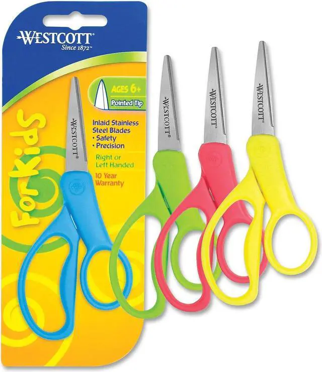 Main image of Westcott Scissors,Right or Left Hand,5 In. L  13131