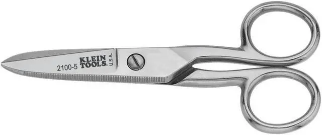 Main image of KLEIN TOOLS 2100-5 Electricians Scissors,5-1/4 In. L