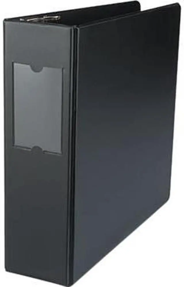 Alt view image 5 of 5 - D-Ring Binder, 3" Capacity, 8-1/2 X 11, Black