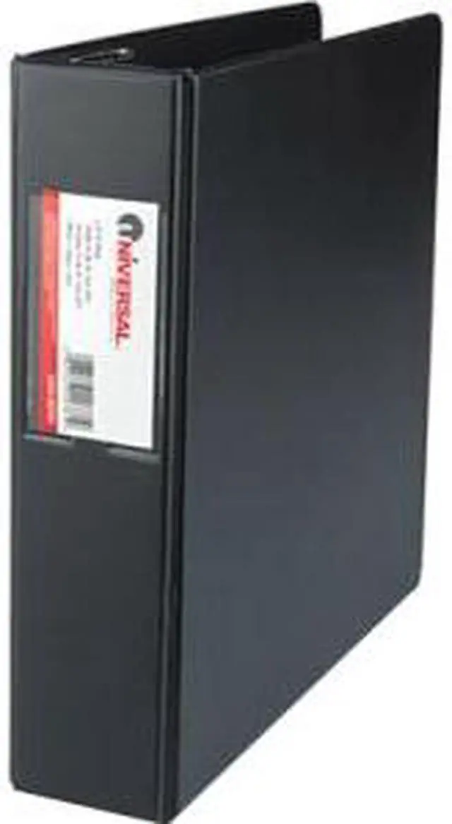 Alt view image 4 of 5 - D-Ring Binder, 2" Capacity, 8-1/2 X 11, Black