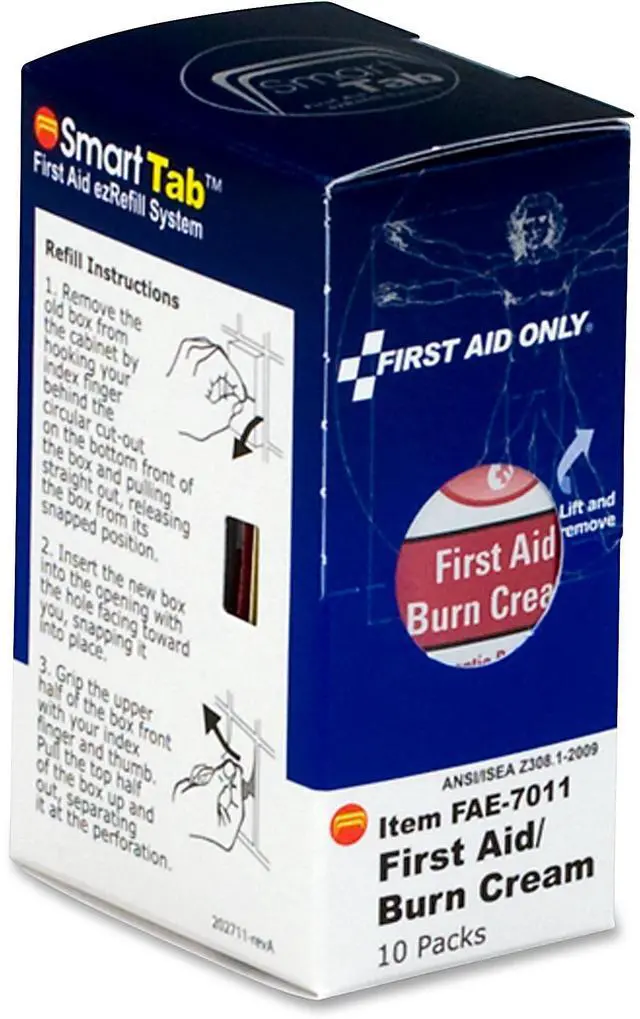 Alt view image 4 of 6 - First Aid Only First Aid Burn Cream Packets