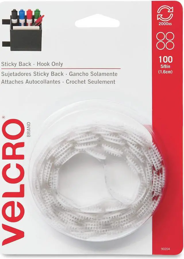 Alt view image 2 of 2 - VELCRO Brand Sticky Back Round Coin Fasteners