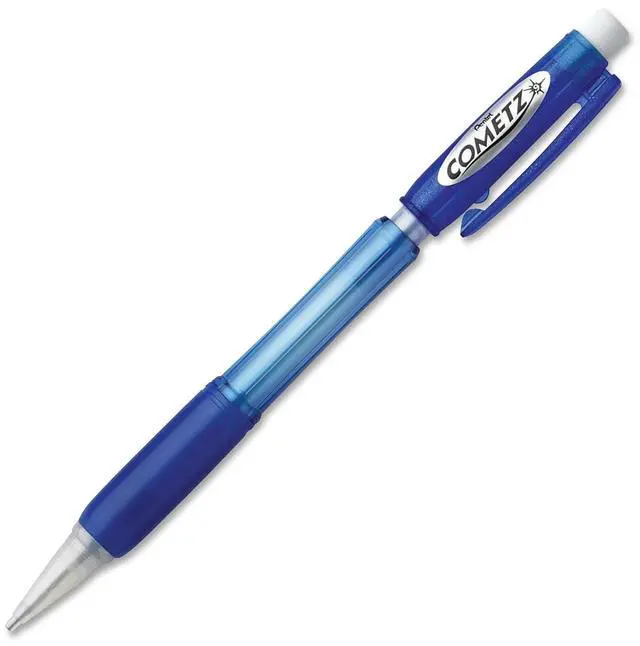 Alt view image 2 of 20 - Pentel Cometz Mechanical Pencil HB #2 .9mm Blue Dozen AX119C