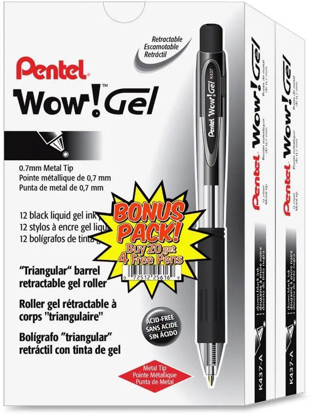 Alt view image 2 of 6 - Pentel Wow! Gel Pens