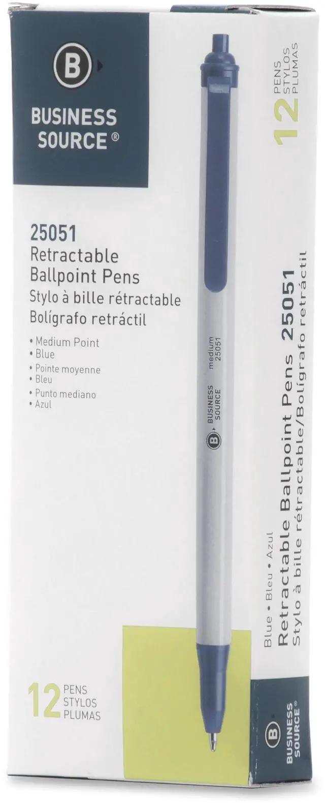 Alt view image 3 of 4 - Bus. Source Retractable Ballpoint Pens
