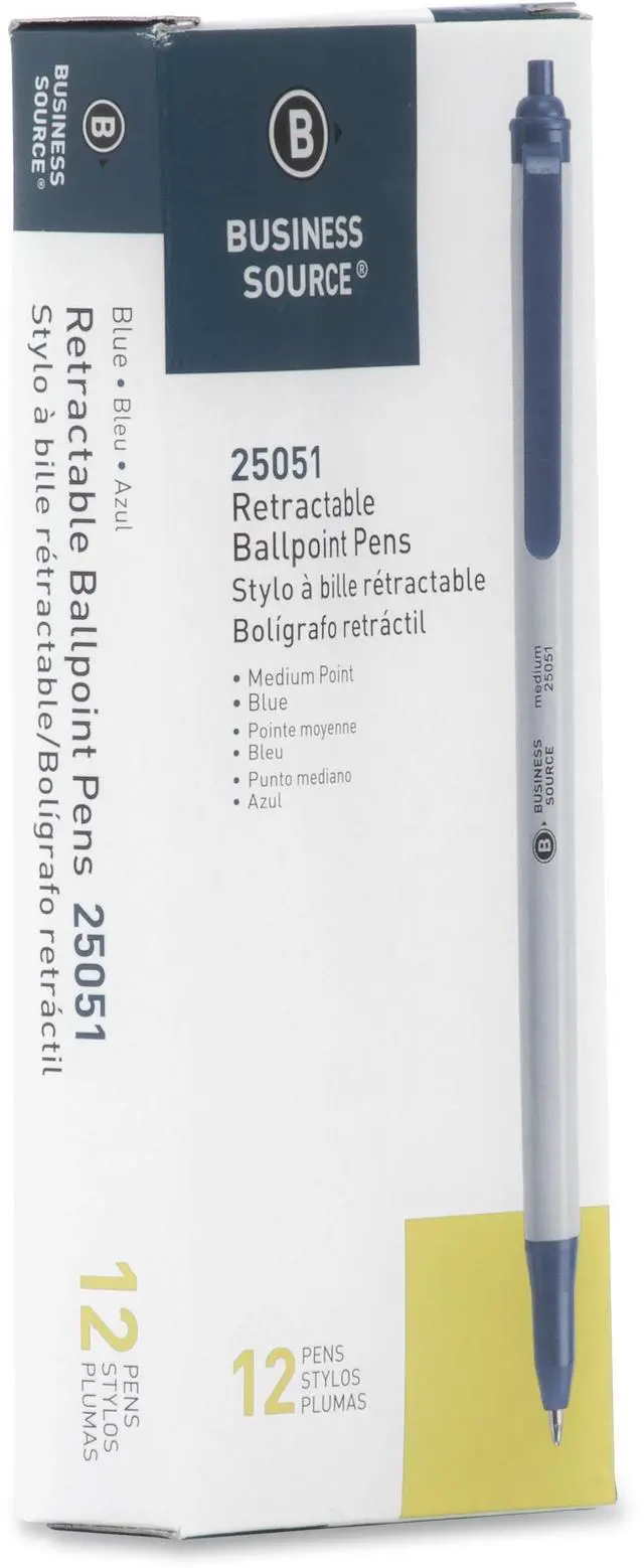 Alt view image 4 of 4 - Bus. Source Retractable Ballpoint Pens