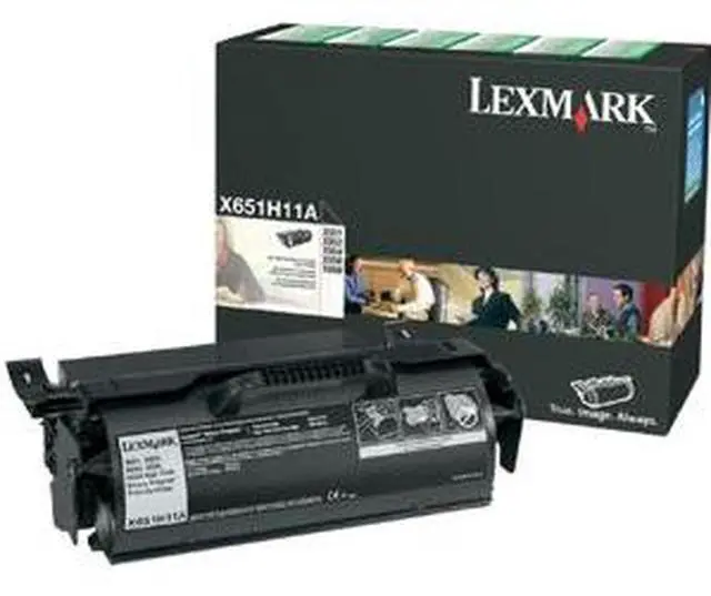 Alt view image 3 of 15 - Black High Yield Toner Cartridge for Lexmark 24B5875 XS651de MFP, XS652de MFP, XS654de MFP, XS658dfe MFP, XS658dme MFP, Genuine Lexmark Brand