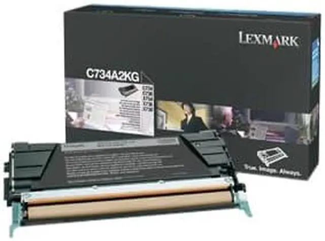 Alt view image 2 of 8 - Black High Yield Toner Cartridge for Lexmark 24B5807 CS736dn, CS748de, XS734de, XS736de, XS748de, Genuine Lexmark Brand