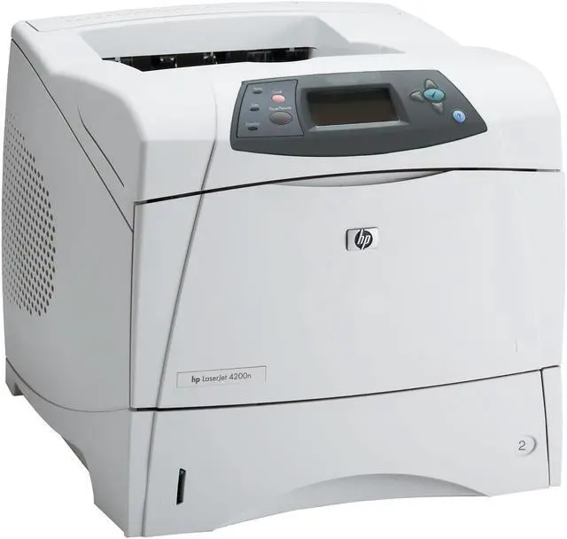 Main image of HP LaserJet 4200N Laser Printer - Monochrome - 1200 x 1200 dpi Print - Plain Paper Print - Desktop