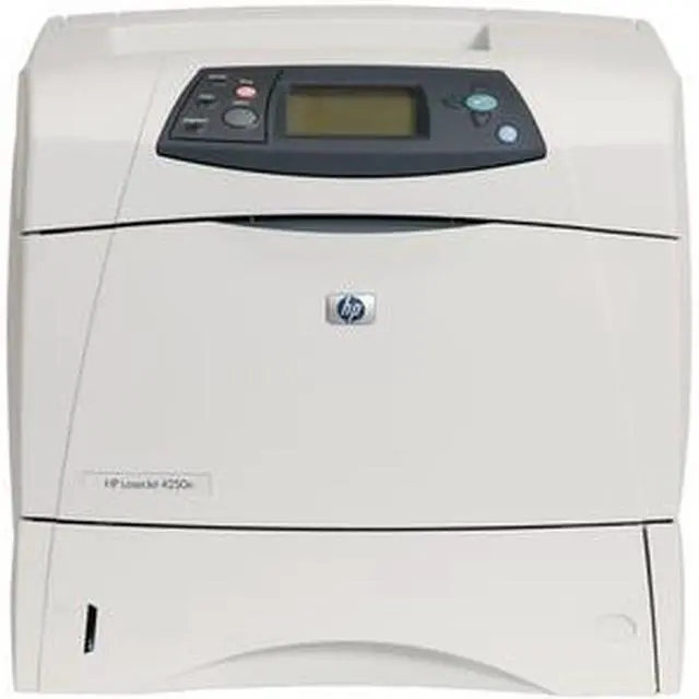 Alt view image 2 of 4 - HP LaserJet 4250N Laser Printer - Monochrome - 1200 x 1200 dpi Print - Plain Paper Print - Desktop