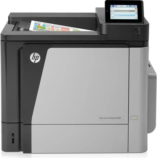 Main image of HP LaserJet M651DN Laser Printer - Color - 1200 x 1200 dpi Print - Plain Paper Print - Desktop