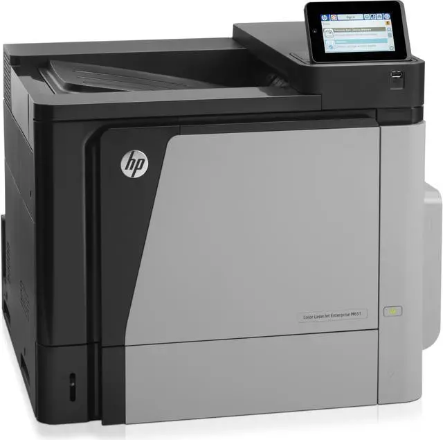 Alt view image 5 of 6 - HP LaserJet M651DN Laser Printer - Color - 1200 x 1200 dpi Print - Plain Paper Print - Desktop