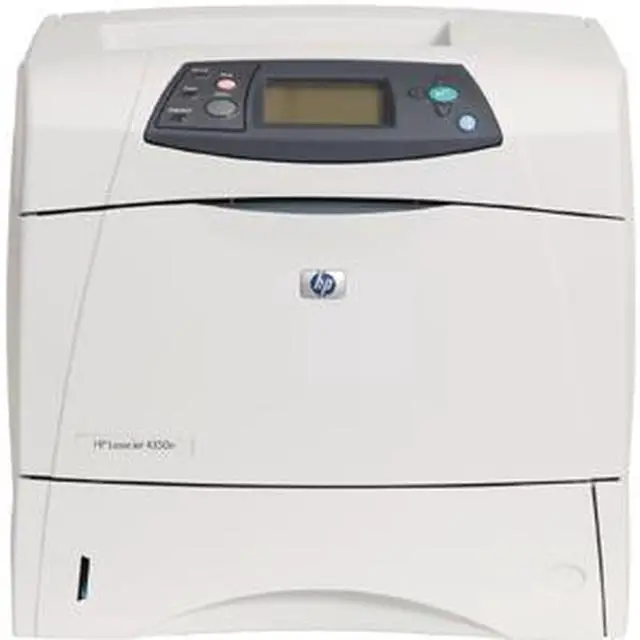 Alt view image 2 of 4 - HP LaserJet 4350n Laser Printer - Monochrome - 1200 x 1200 dpi Print - Plain Paper Print - Desktop