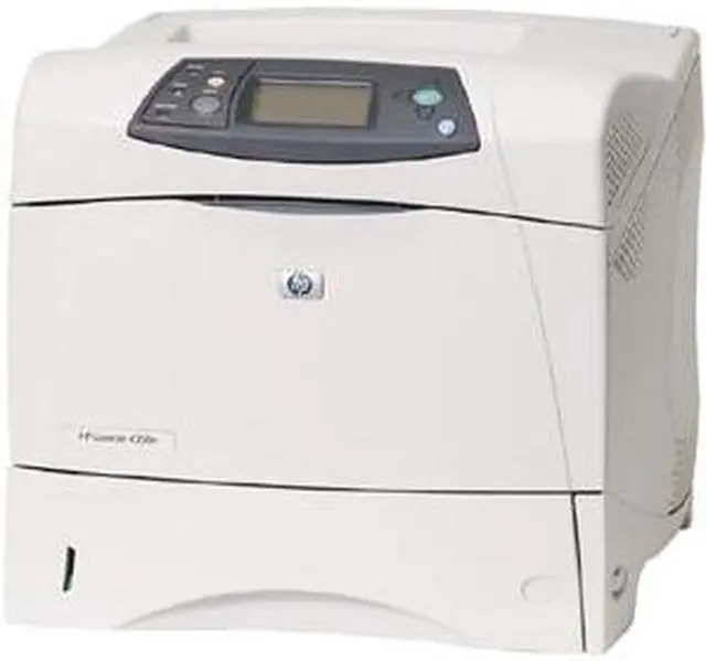 Alt view image 3 of 4 - HP LaserJet 4350n Laser Printer - Monochrome - 1200 x 1200 dpi Print - Plain Paper Print - Desktop