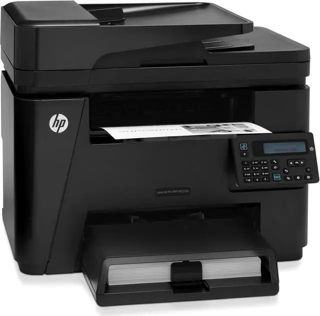 Alt view image 3 of 11 - HP LaserJet Pro M225DN (CF484A#BGJ) Duplex  Up to 1200 x 1200 DPI USB / Ethernet Monochrome Laser MFP Printer