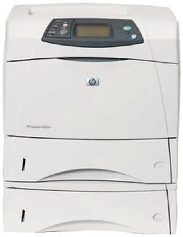 Alt view image 2 of 4 - HP LaserJet 4350DTN Laser Printer - Monochrome - 1200 x 1200 dpi Print - Plain Paper Print - Desktop