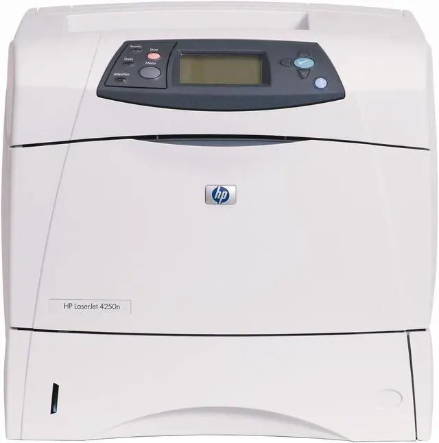 Main image of HP LaserJet 4250N Laser Printer - Monochrome - 1200 x 1200 dpi Print - Plain Paper Print - Desktop