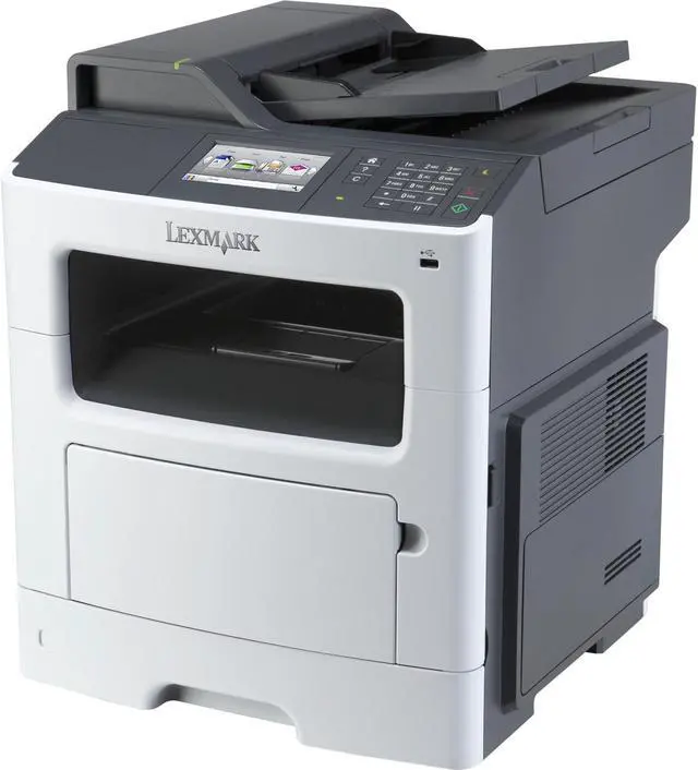 Alt view image 2 of 4 - Lexmark MX410DE LV TAA (35ST871) Up to 38 ppm 1200 x 1200 dpi USB/Ethernet Mono Duplex Multifunction Laser Printer