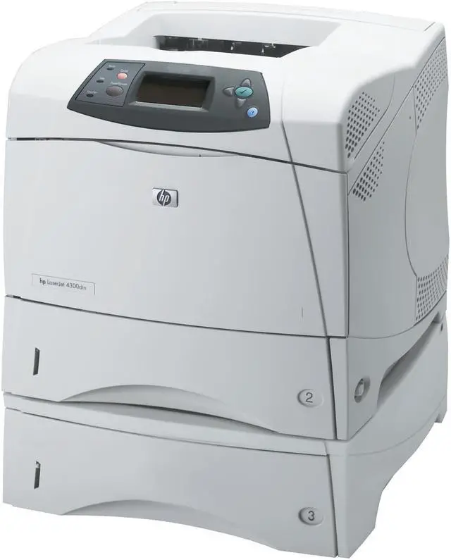 Main image of HP LaserJet 4300DTN Laser Printer - Monochrome - 1200 x 1200 dpi Print - Plain Paper Print - Desktop