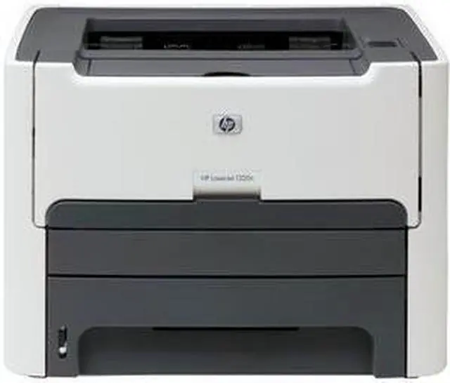 Alt view image 2 of 4 - HP LaserJet 1320N Laser Printer - Monochrome - 1200 x 1200 dpi Print - Plain Paper Print - Desktop