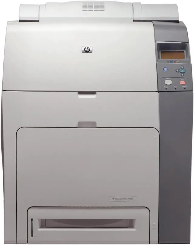 Main image of HP LaserJet 4700N Laser Printer - Color - 600 x 600 dpi Print - Plain Paper Print - Desktop