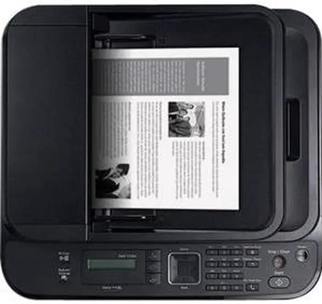 Alt view image 6 of 6 - Dell 1135N Laser Multifunction Printer - Monochrome - Plain Paper Print - Desktop