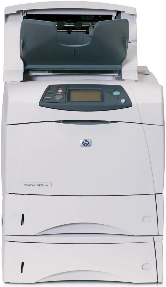 Main image of HP LaserJet 4350n Laser Printer - Monochrome - 1200 x 1200 dpi Print - Plain Paper Print - Desktop