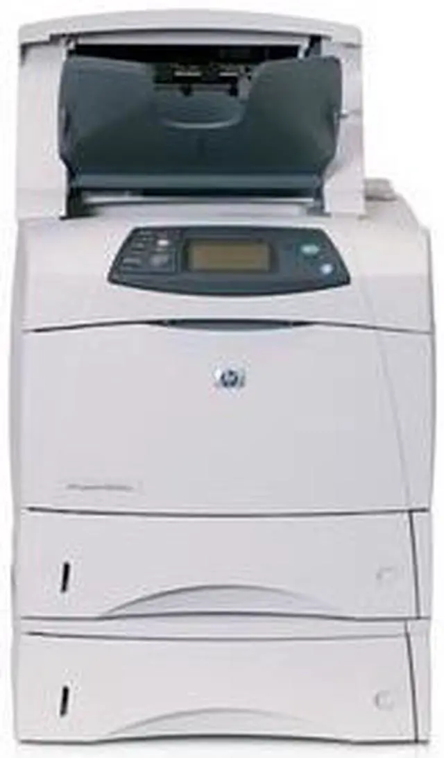 Alt view image 2 of 5 - HP LaserJet 4350n Laser Printer - Monochrome - 1200 x 1200 dpi Print - Plain Paper Print - Desktop