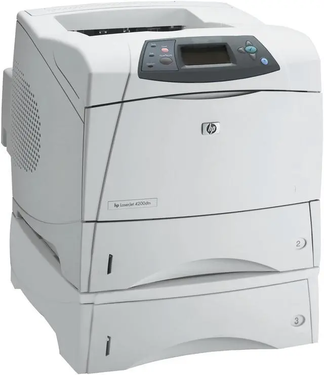 Main image of HP LaserJet 4200DTN Laser Printer - Monochrome - 1200 x 1200 dpi Print - Plain Paper Print - Desktop