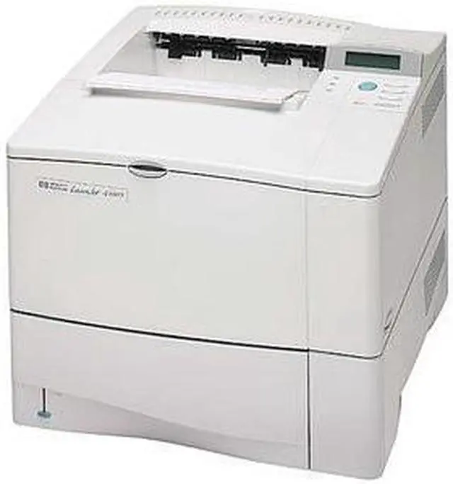 Main image of HP LaserJet 4100n Laser Printer - Monochrome - 1200 x 1200 dpi Print - Plain Paper Print - Desktop
