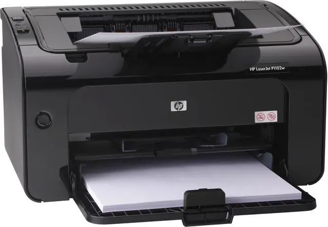 Alt view image 4 of 5 - HP LaserJet Pro P1102w Laser Printer - Monochrome - 1200 x 1200 dpi Print - Plain Paper Print - Desktop