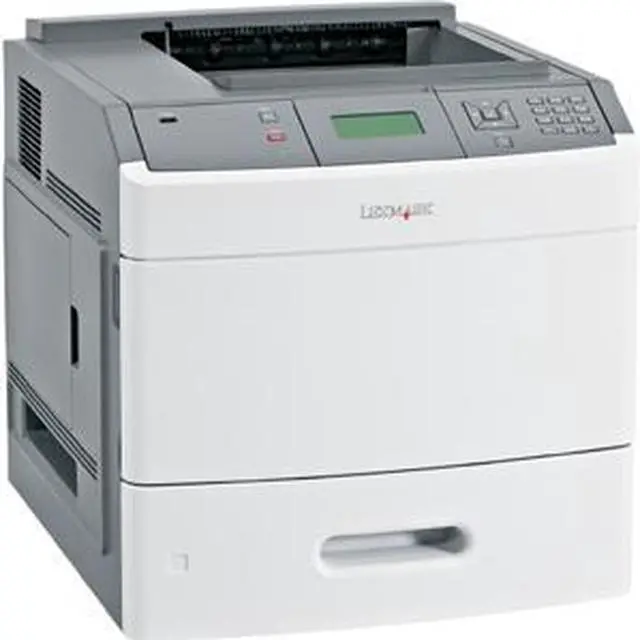 Alt view image 4 of 4 - Lexmark T650 T654DN Laser Printer - Monochrome - 1200 x 1200 dpi Print - Plain Paper Print - Desktop