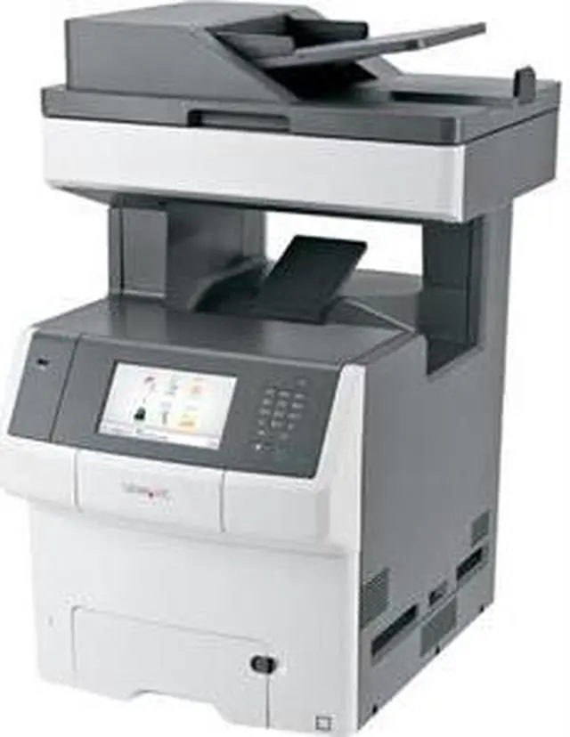 Alt view image 3 of 5 - Lexmark X740 X746DE Laser Multifunction Printer - Color - Plain Paper Print - Desktop